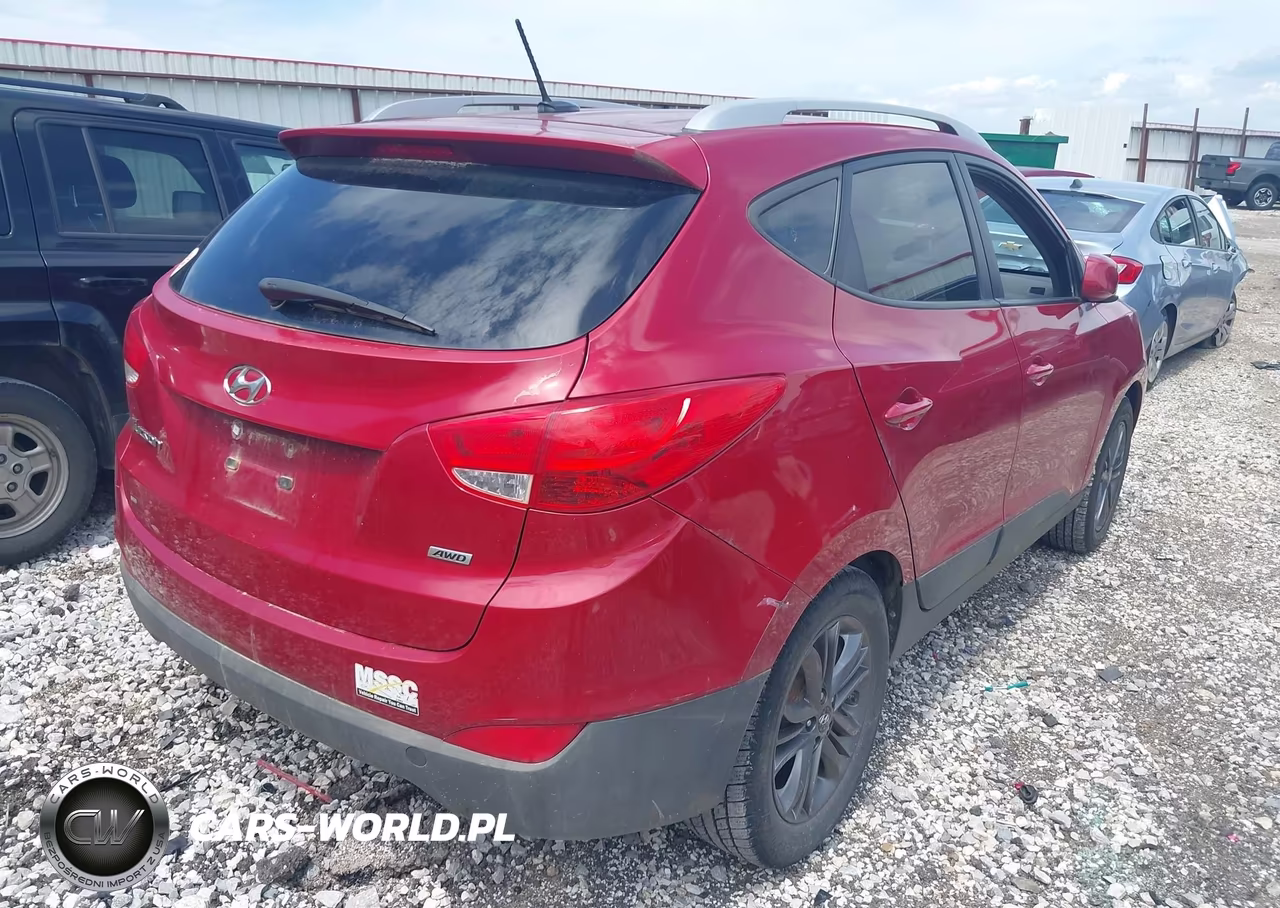 2015 Hyundai Tucson Se VIN:KM8JUCAG8FU080876 - 4