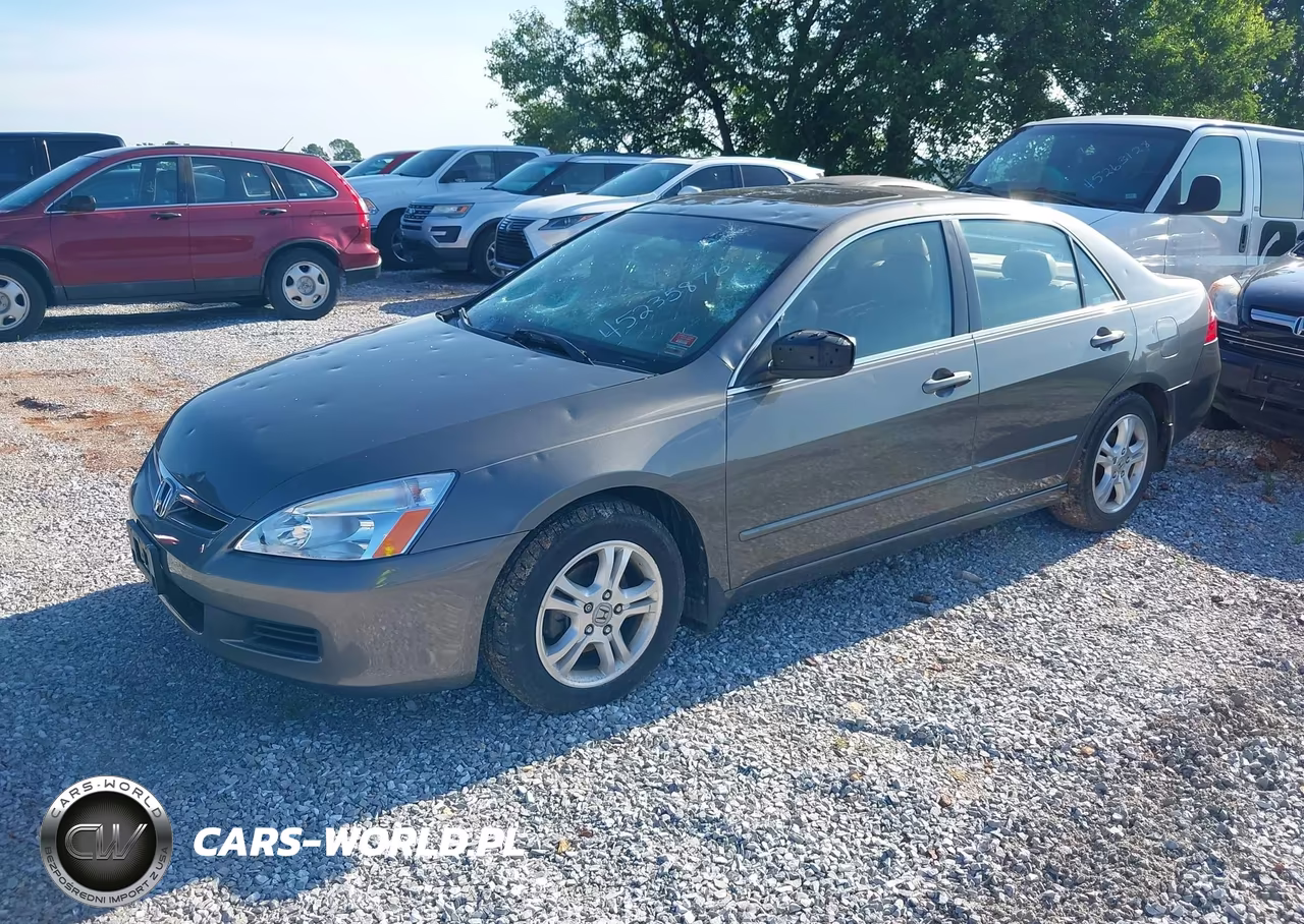 2007 Honda Accord 2.4 Ex VIN:1HGCM56807A117093 - 2