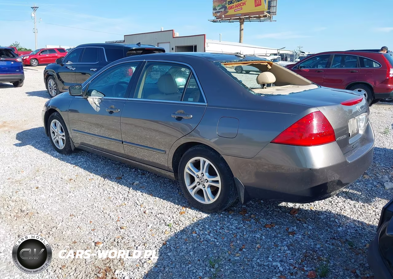 2007 Honda Accord 2.4 Ex VIN:1HGCM56807A117093 - 3