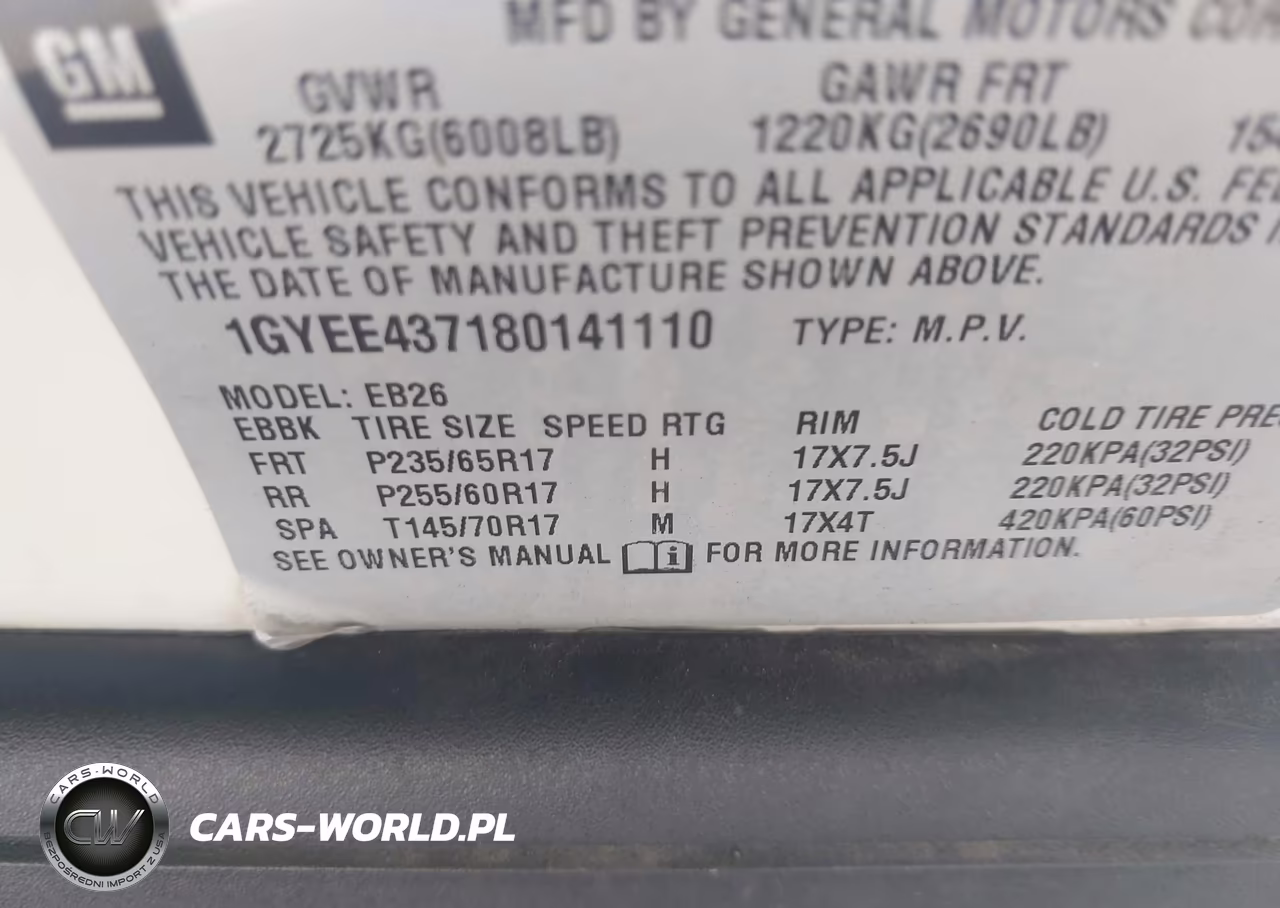 2008 Cadillac Srx V6 VIN:1GYEE437180141110 - 9