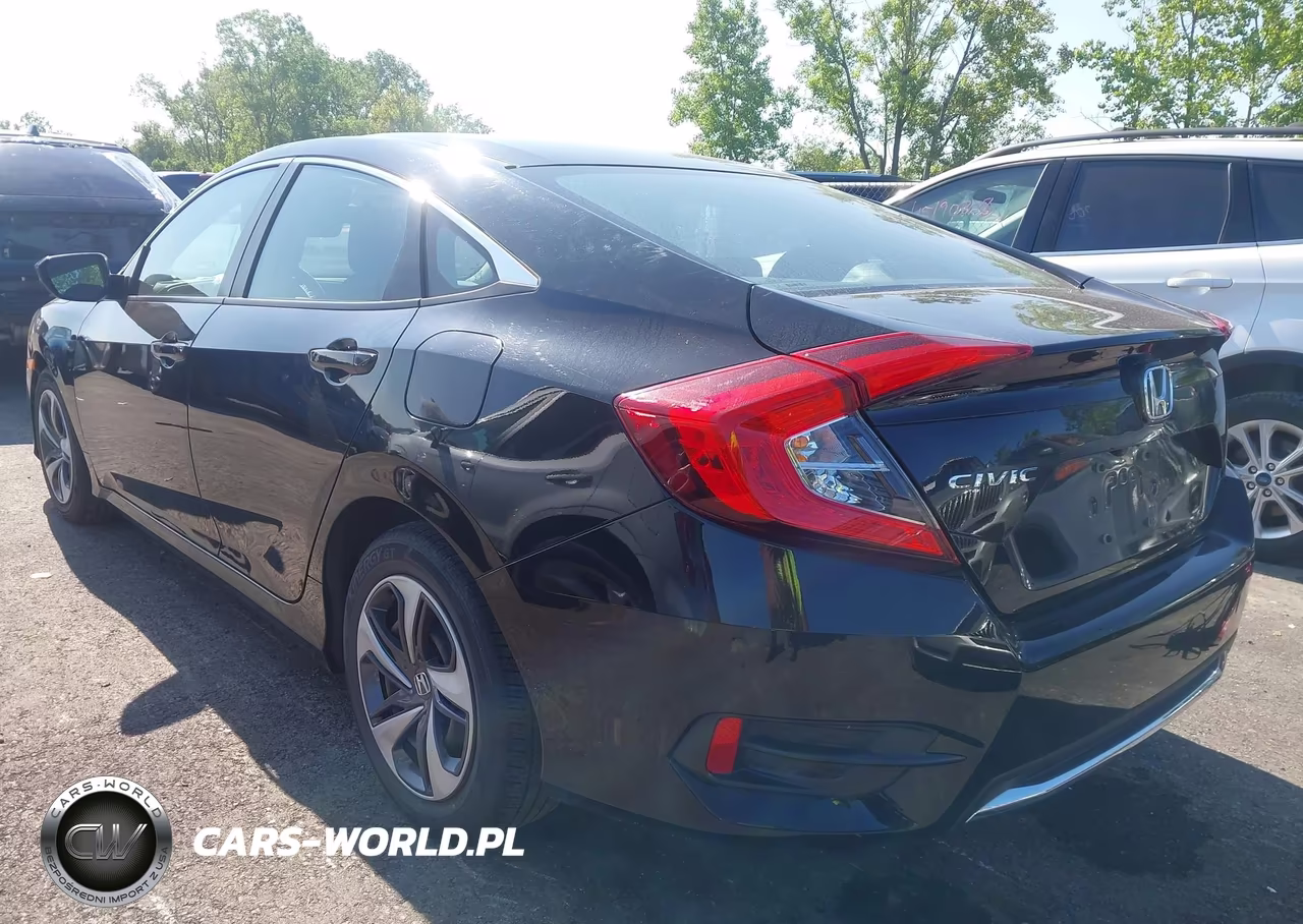 2020 Honda Civic Lx VIN:2HGFC2F62LH521120 - 3