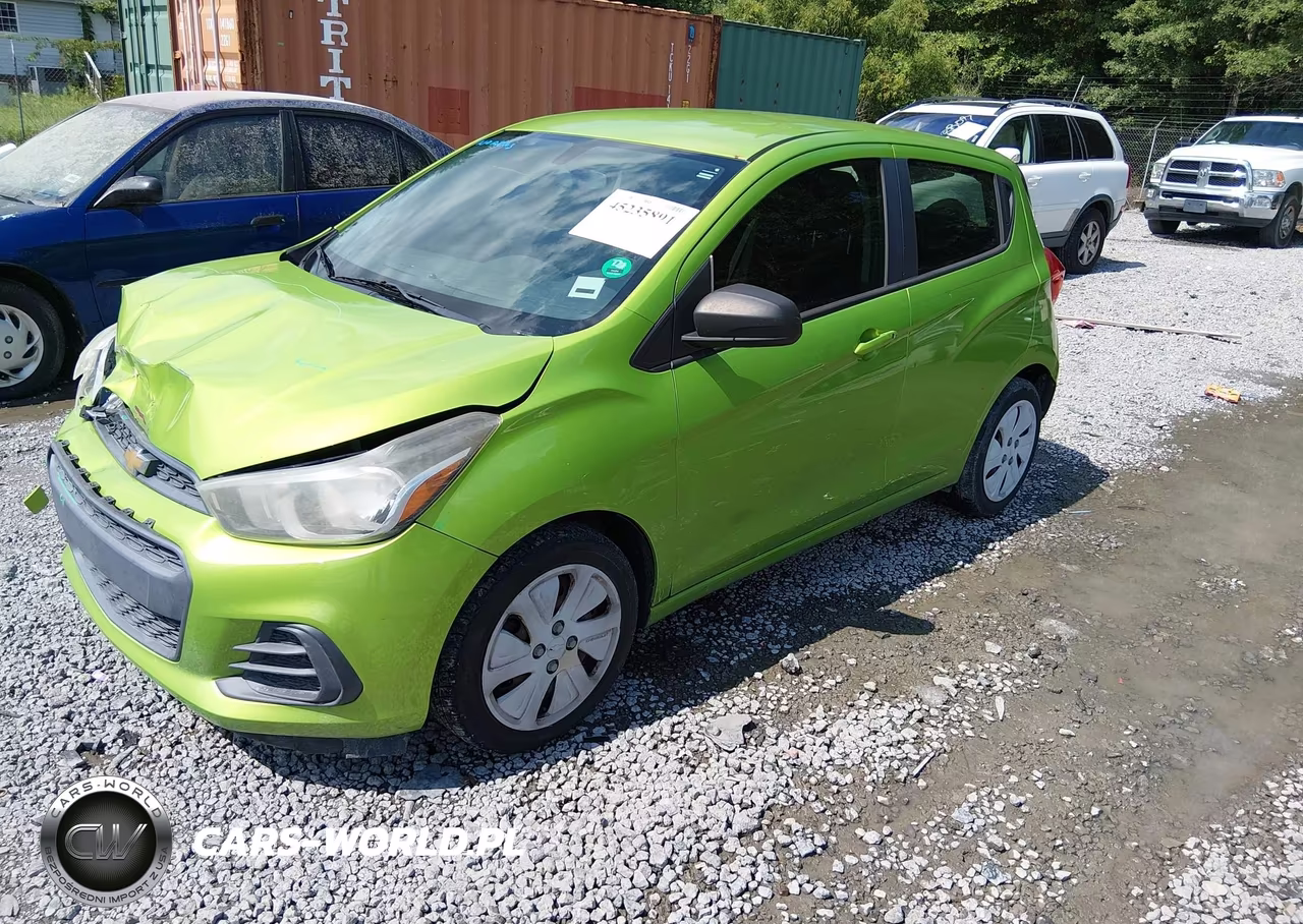 2016 Chevrolet Spark Ls Cvt VIN:KL8CB6SA2GC589957 - 2