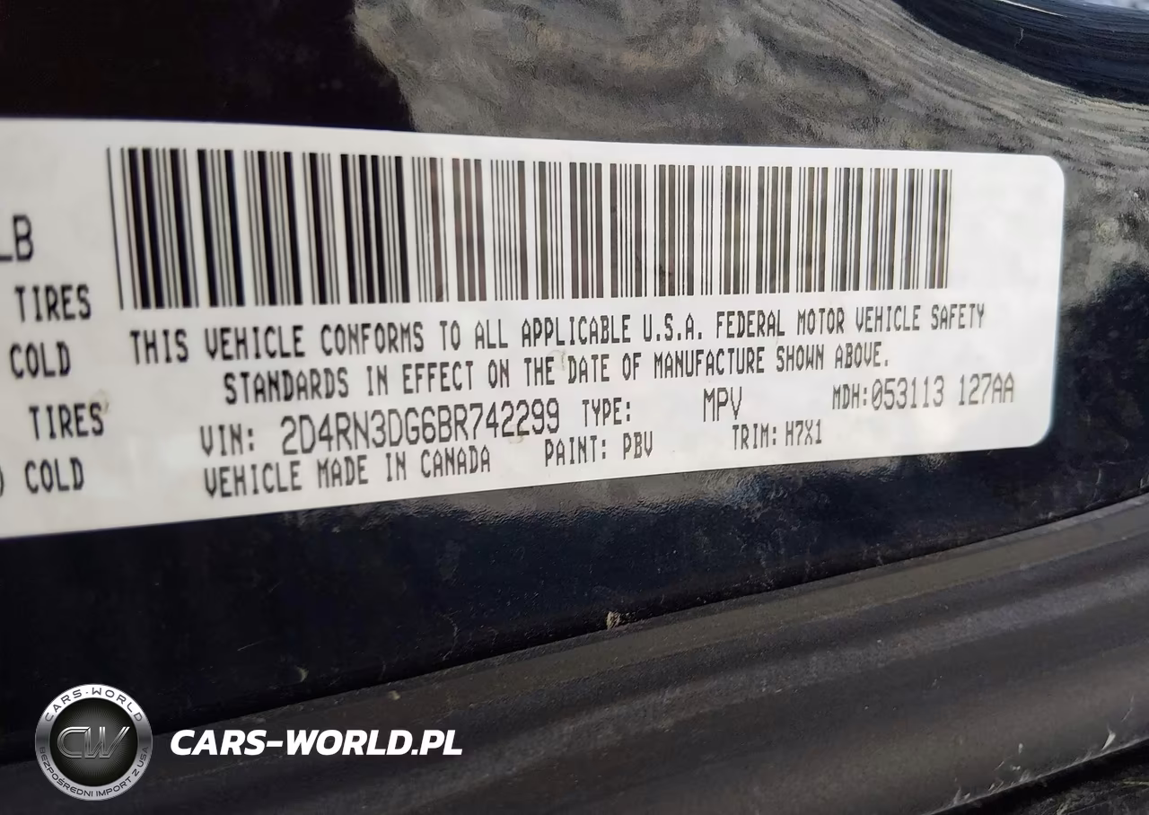 2011 Dodge Grand Caravan Mainstreet VIN:2D4RN3DG6BR742299 - 9