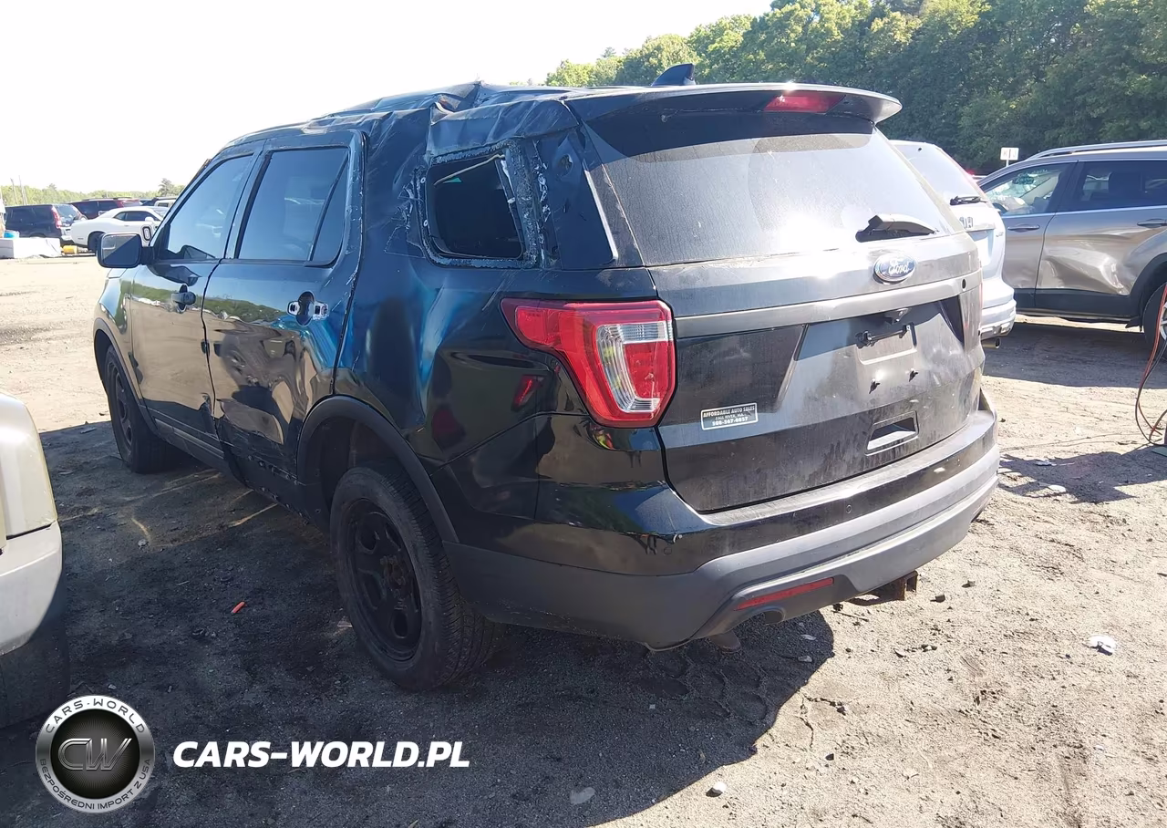 2017 Ford Utility Police Interceptor VIN:1FM5K8AR1HGE13474 - 3