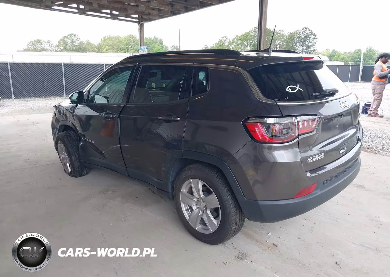 2022 Jeep Compass Latitude Fwd VIN:3C4NJCBB6NT228985 - 3