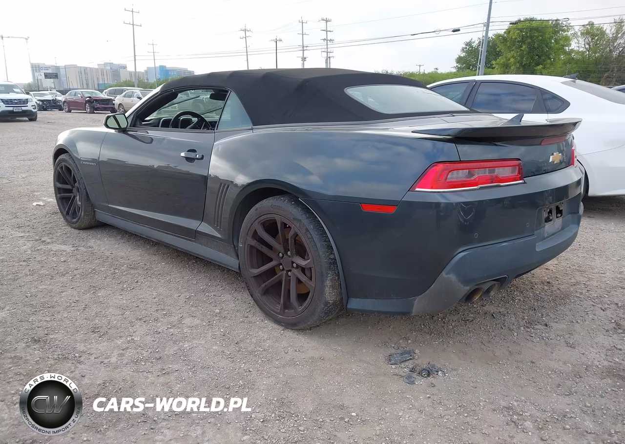 2014 Chevrolet Camaro Zl1 VIN:2G1FZ3DP7E9800566 - 3