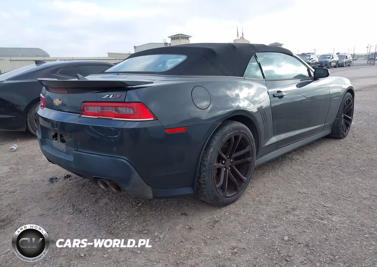 2014 Chevrolet Camaro Zl1 VIN:2G1FZ3DP7E9800566 - 4