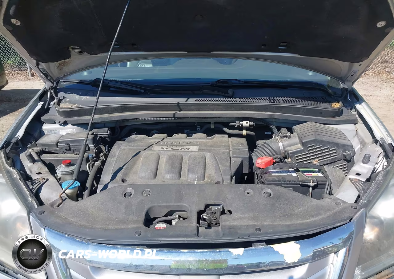 2010 Honda Odyssey Ex-L VIN:5FNRL3H78AB077817 - 10