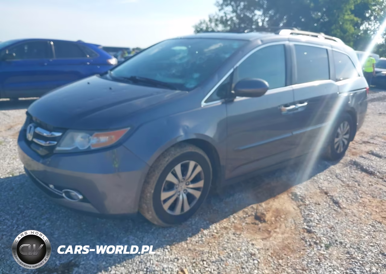 2016 Honda Odyssey Ex-L VIN:5FNRL5H60GB009488 - 2