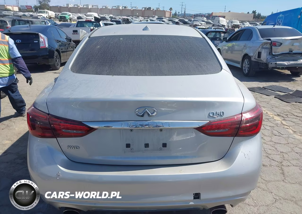 2019 Infiniti Q50 3.0T Luxe VIN:JN1EV7AR4KM558252 - 16