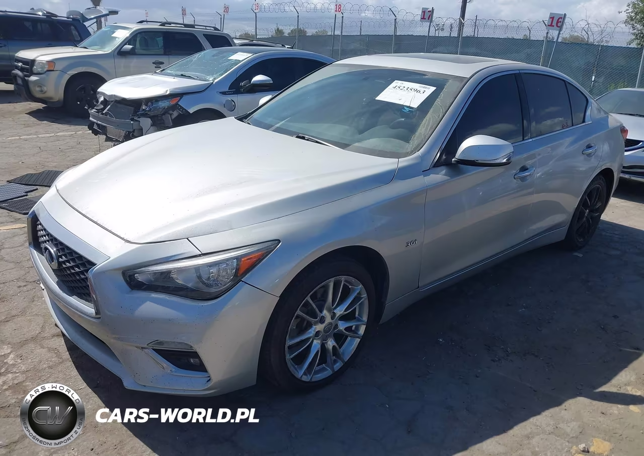 2019 Infiniti Q50 3.0T Luxe VIN:JN1EV7AR4KM558252 - 2