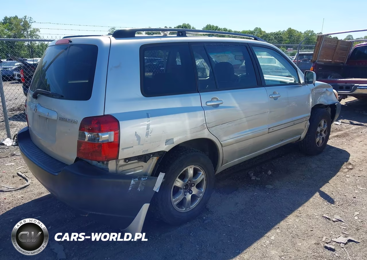 2005 Toyota Highlander V6 VIN:JTEEP21A350095368 - 4