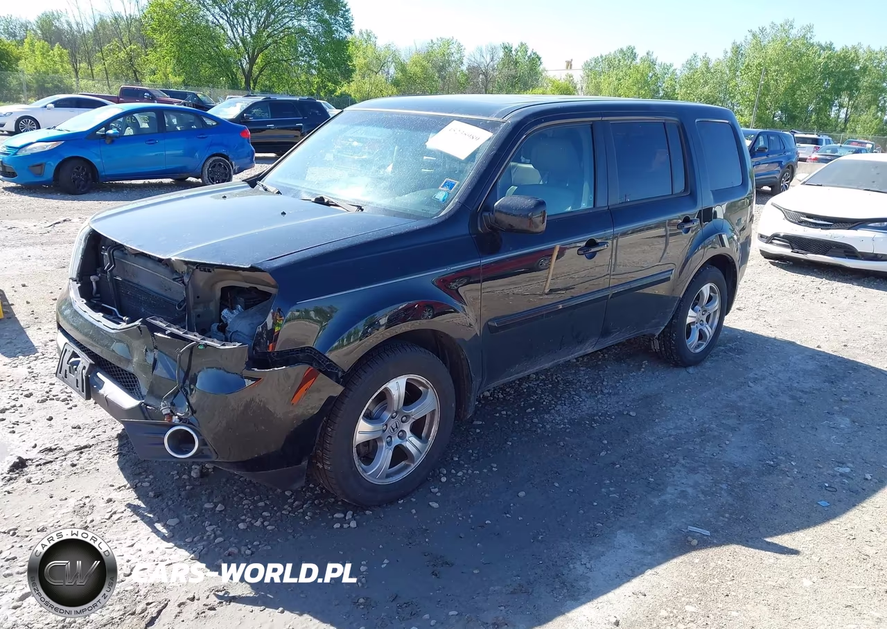 2012 Honda Pilot Ex-L VIN:5FNYF4H78CB082138 - 2