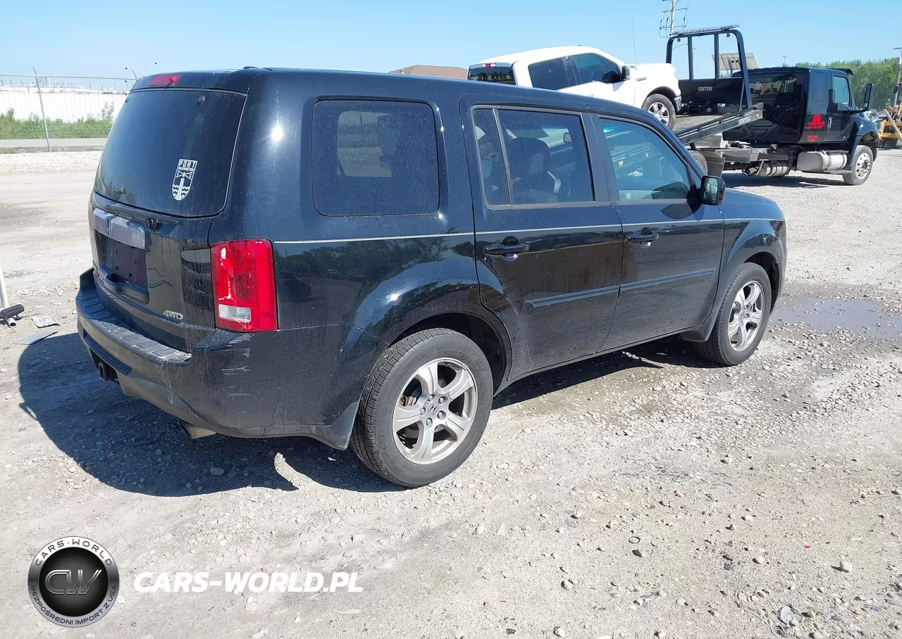2012 Honda Pilot Ex-L VIN:5FNYF4H78CB082138 - 4