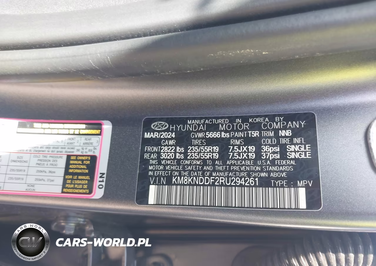 2024 Hyundai Ioniq 5 Sel VIN:KM8KNDDF2RU294261 - 9