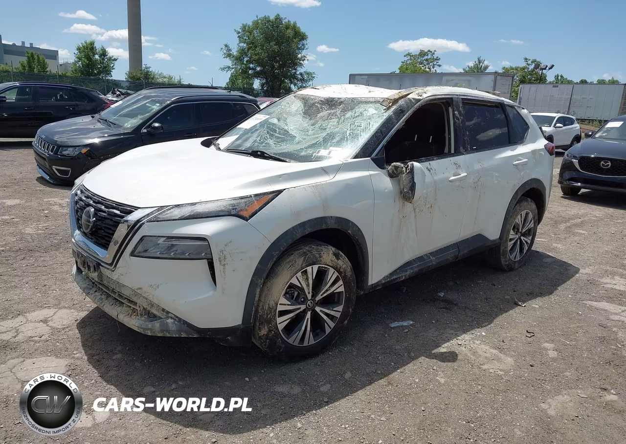 2021 Nissan Rogue Sv Fwd VIN:5N1AT3BA4MC710358 - 2