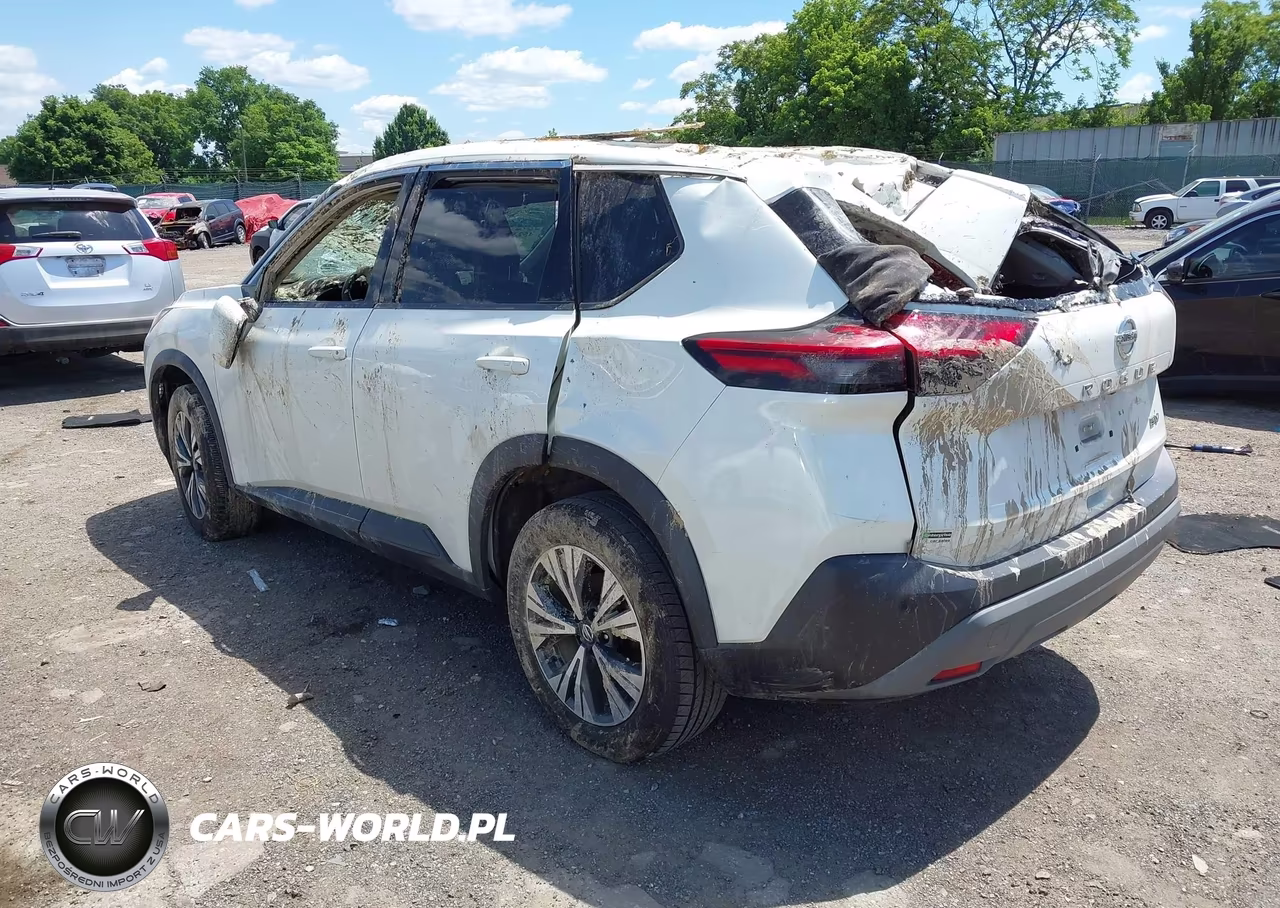 2021 Nissan Rogue Sv Fwd VIN:5N1AT3BA4MC710358 - 3