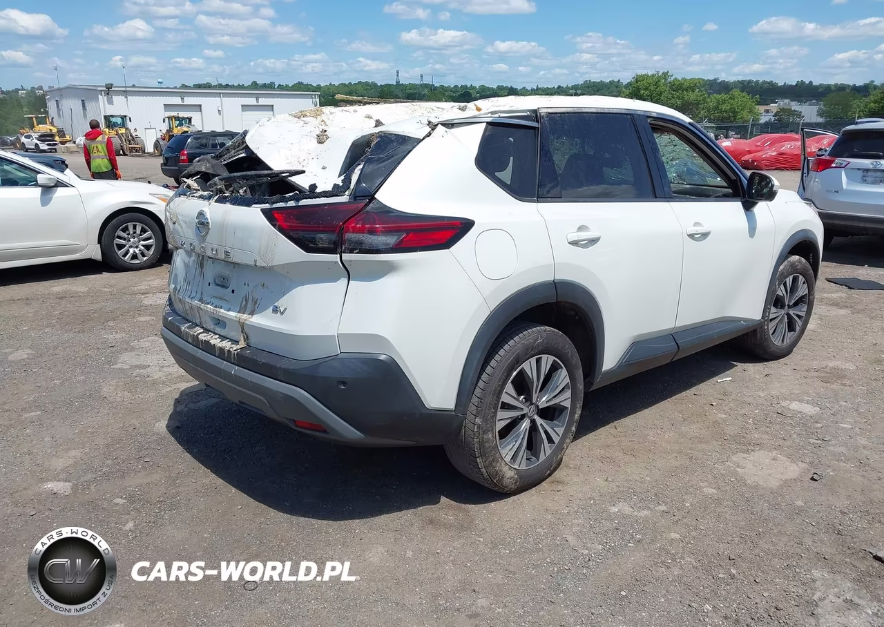 2021 Nissan Rogue Sv Fwd VIN:5N1AT3BA4MC710358 - 4