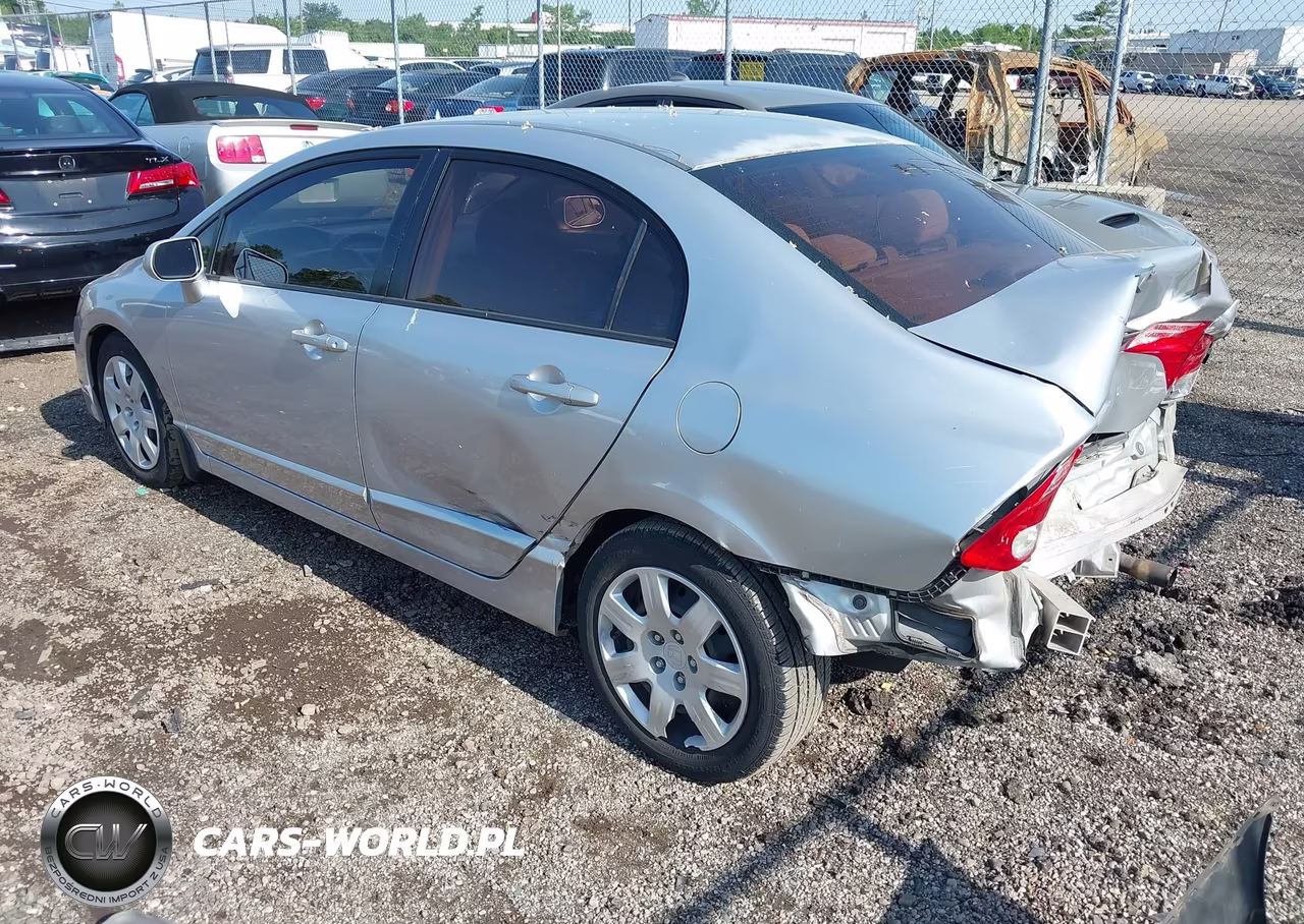 2011 Honda Civic Lx VIN:2HGFA1F50BH306678 - 3