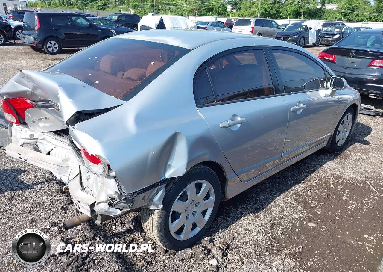 2011 Honda Civic Lx VIN:2HGFA1F50BH306678 - 4