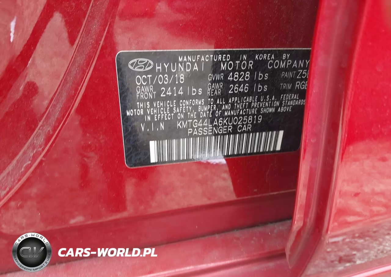 2019 Genesis G70 2.0T Advanced VIN:KMTG44LA6KU025819 - 9