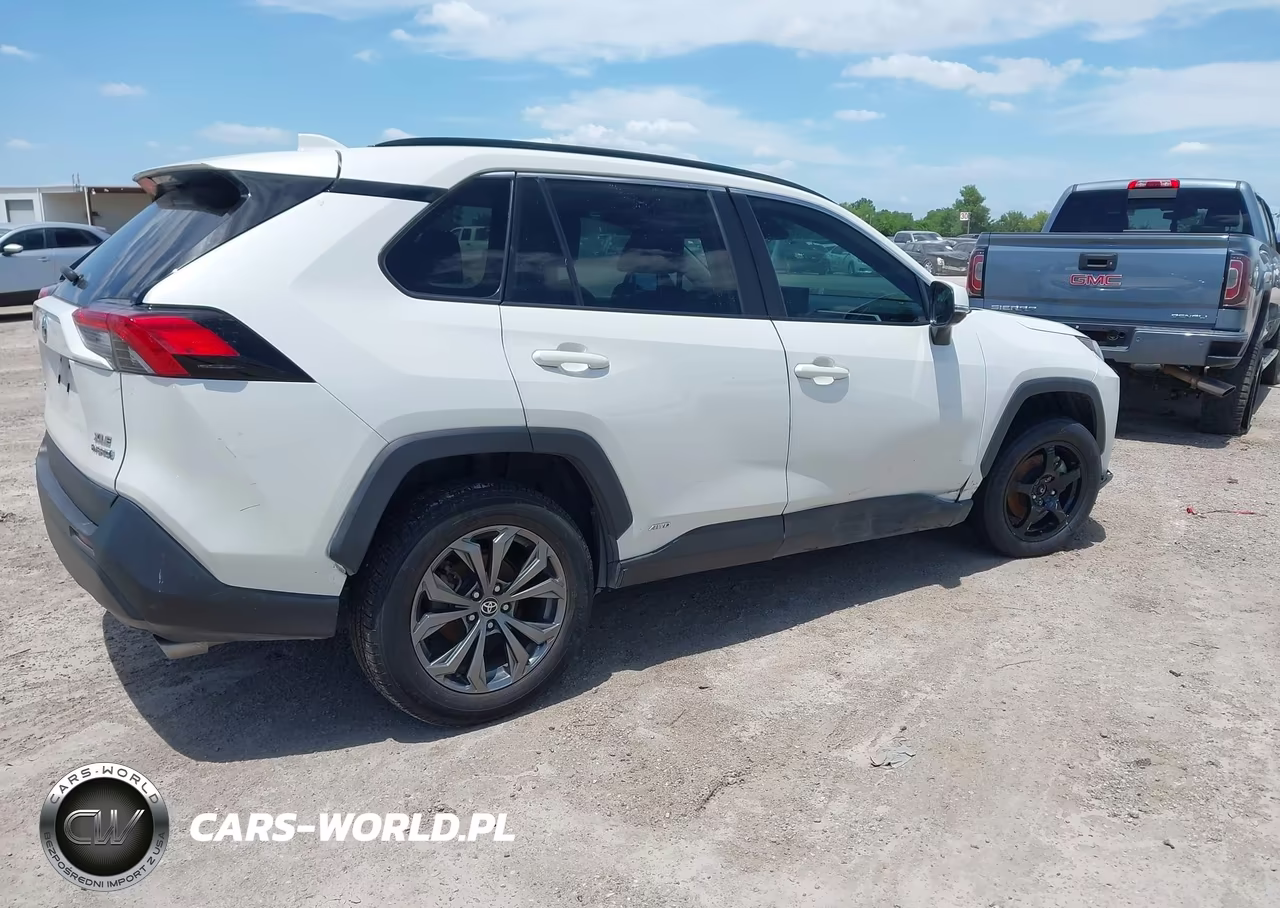 2022 Toyota Rav4 Hybrid Xle Premium VIN:2T3B6RFVXNW037669 - 4
