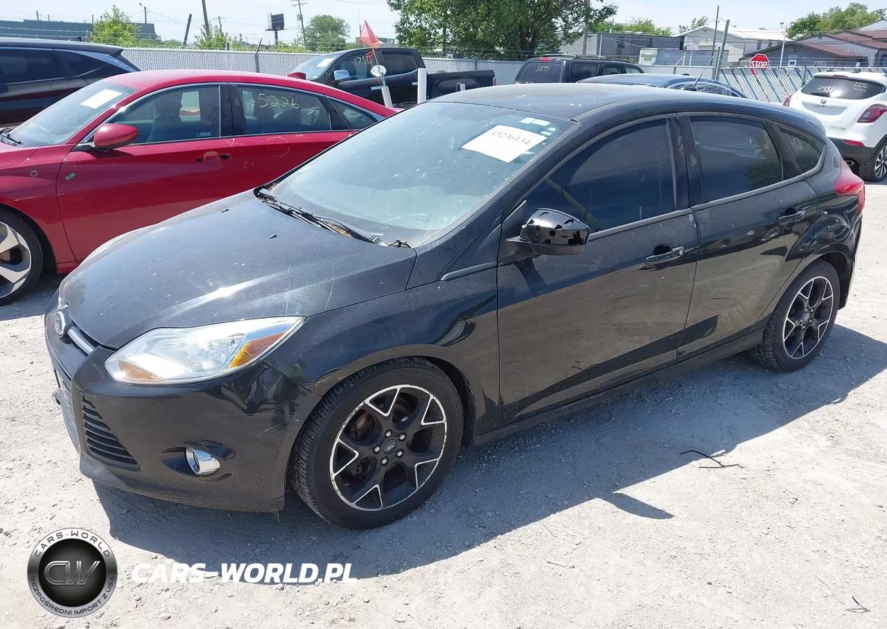 2012 Ford Focus Se VIN:1FAHP3K23CL361598 - 2