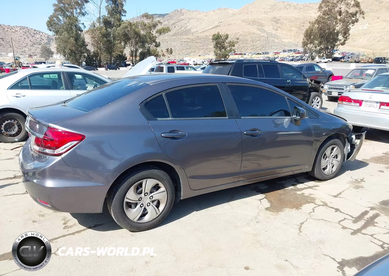 2015 Honda Civic Lx VIN:19XFB2F56FE268280 - 13