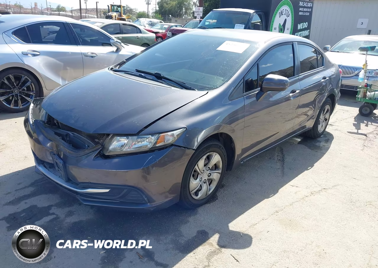2015 Honda Civic Lx VIN:19XFB2F56FE268280 - 2
