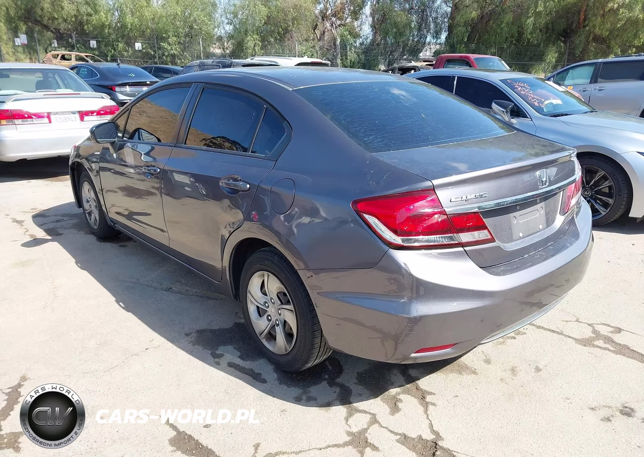2015 Honda Civic Lx VIN:19XFB2F56FE268280 - 3