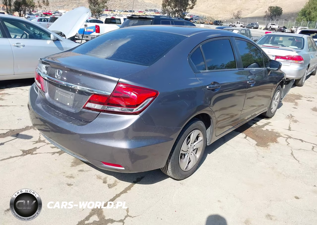 2015 Honda Civic Lx VIN:19XFB2F56FE268280 - 4