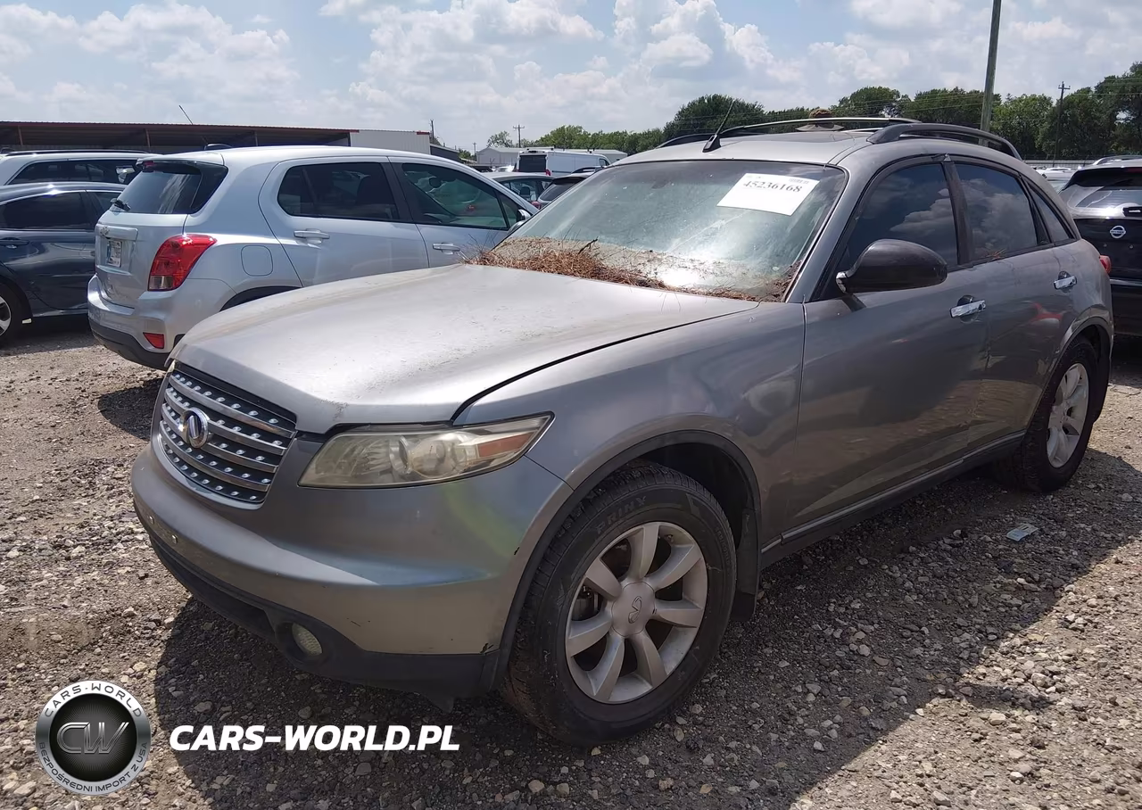 2005 Infiniti Fx35 VIN:JNRAS08U55X110417 - 2