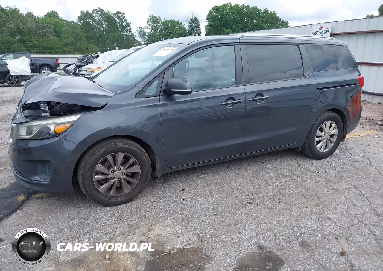 2016 Kia Sedona Lx VIN:KNDMB5C10G6127402 - 2