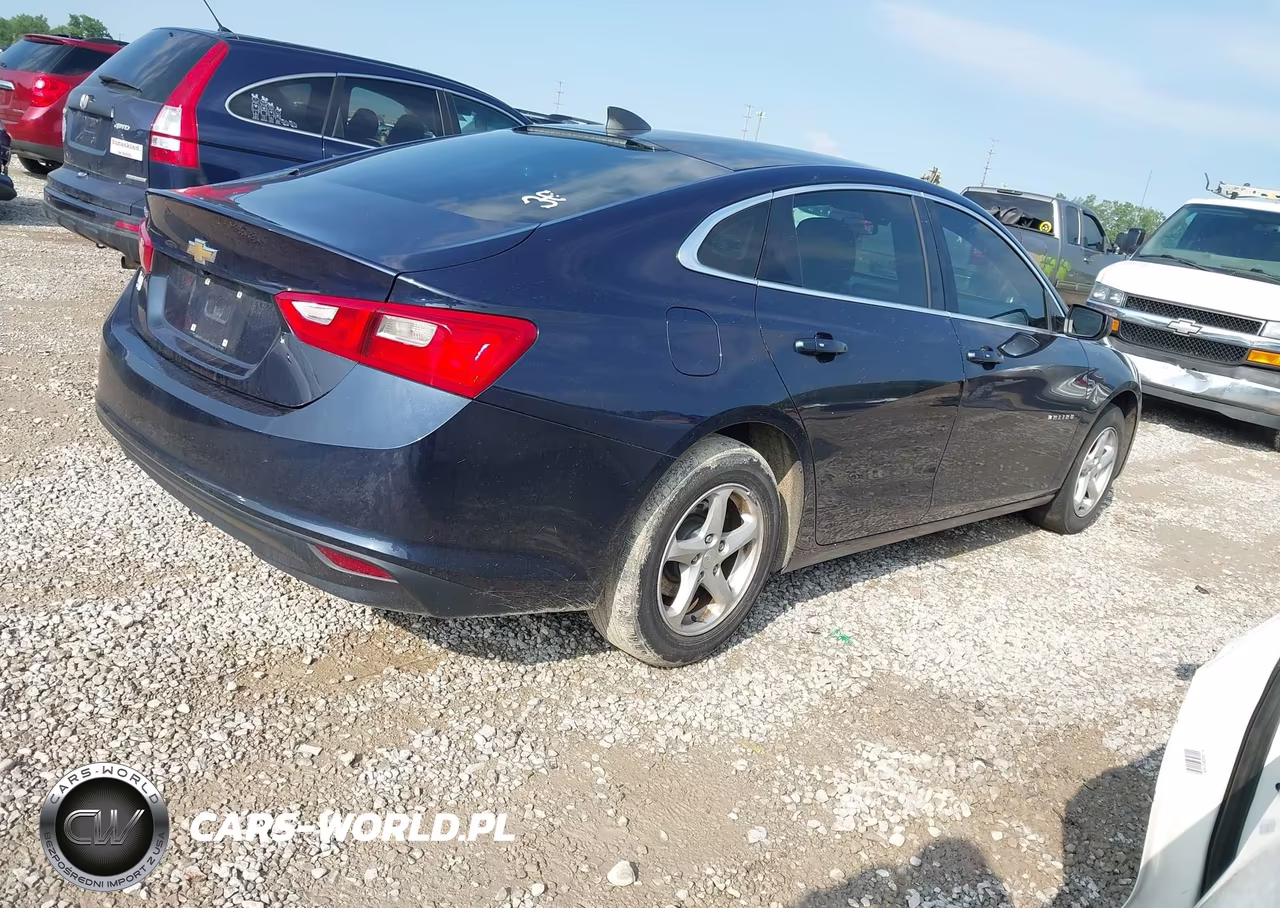 2017 Chevrolet Malibu Ls VIN:1G1ZB5ST8HF130101 - 4