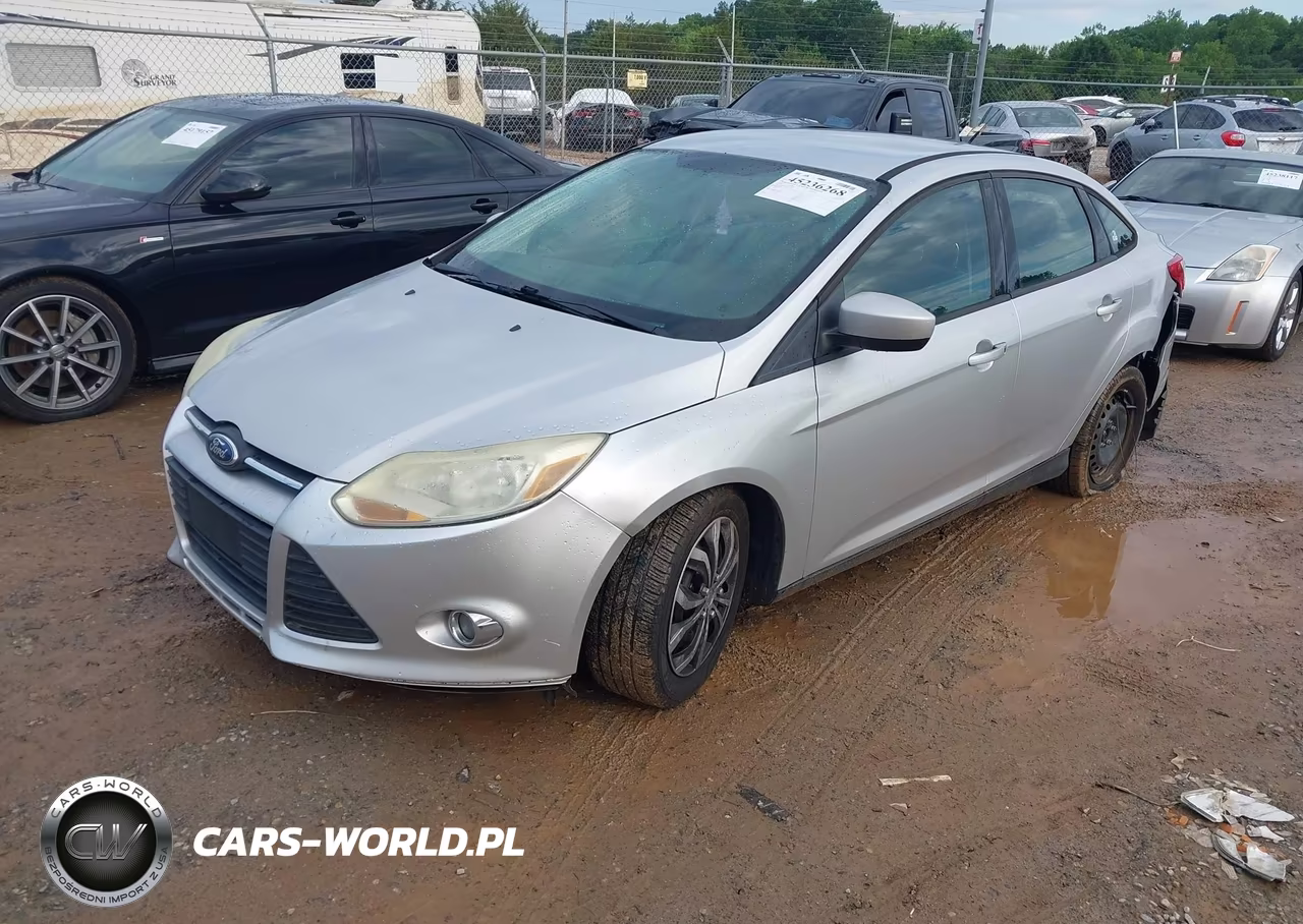 2012 Ford Focus Se VIN:1FAHP3F27CL217076 - 2
