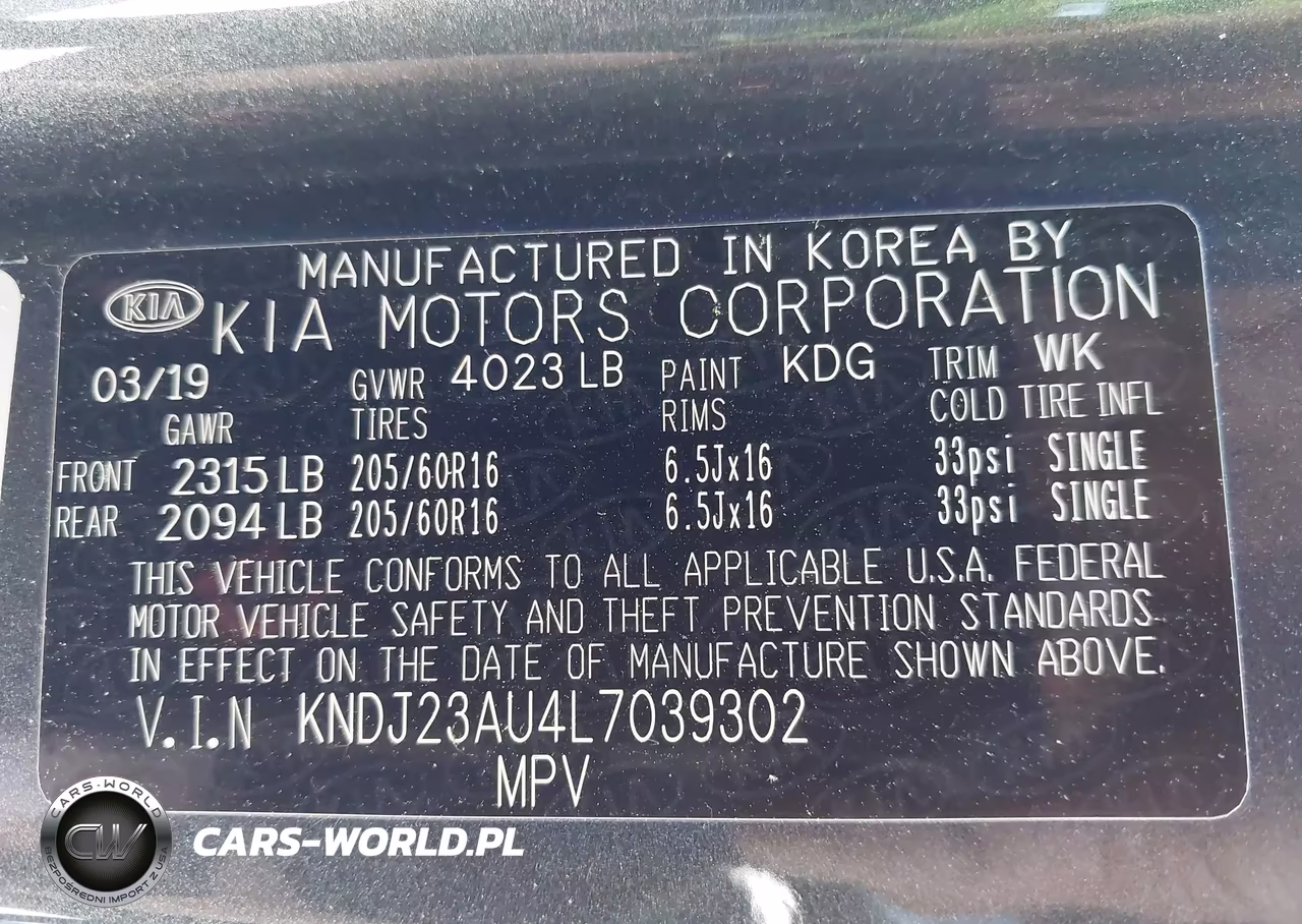 2020 Kia Soul S VIN:KNDJ23AU4L7039302 - 9