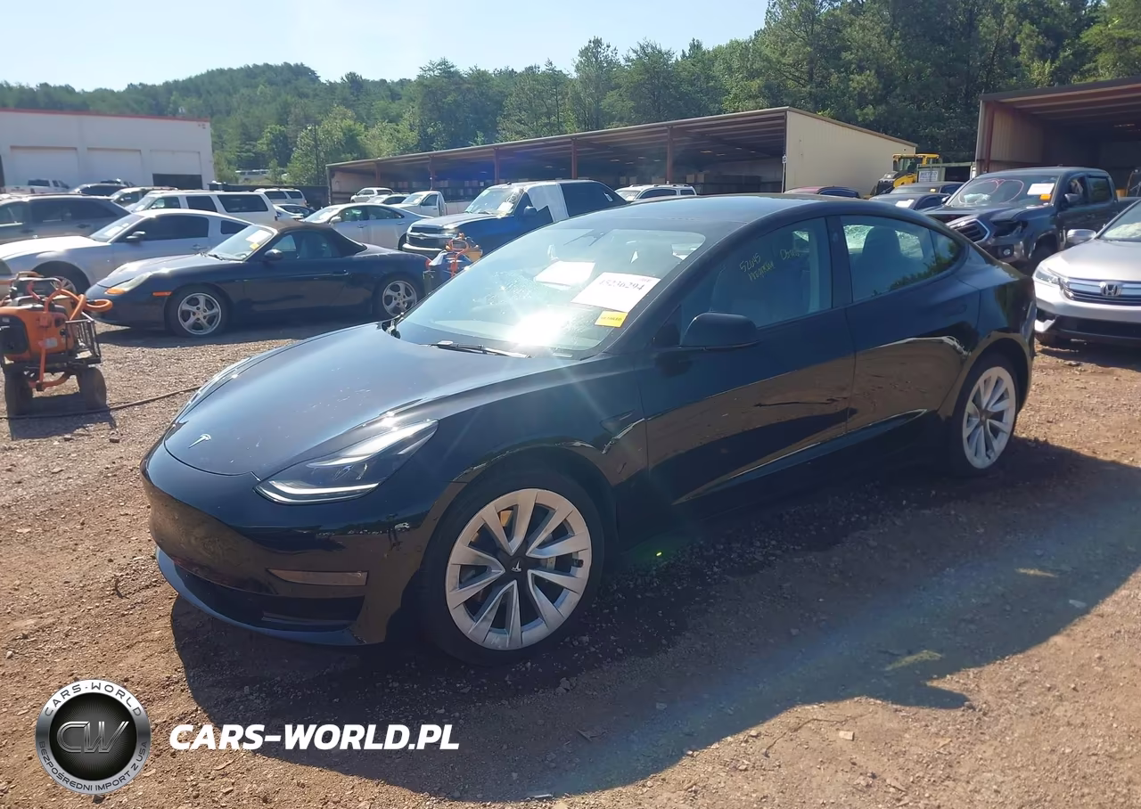 2022 Tesla Model 3 Long Range Dual Motor All-Wheel Drive VIN:5YJ3E1EB8NF189813 - 2