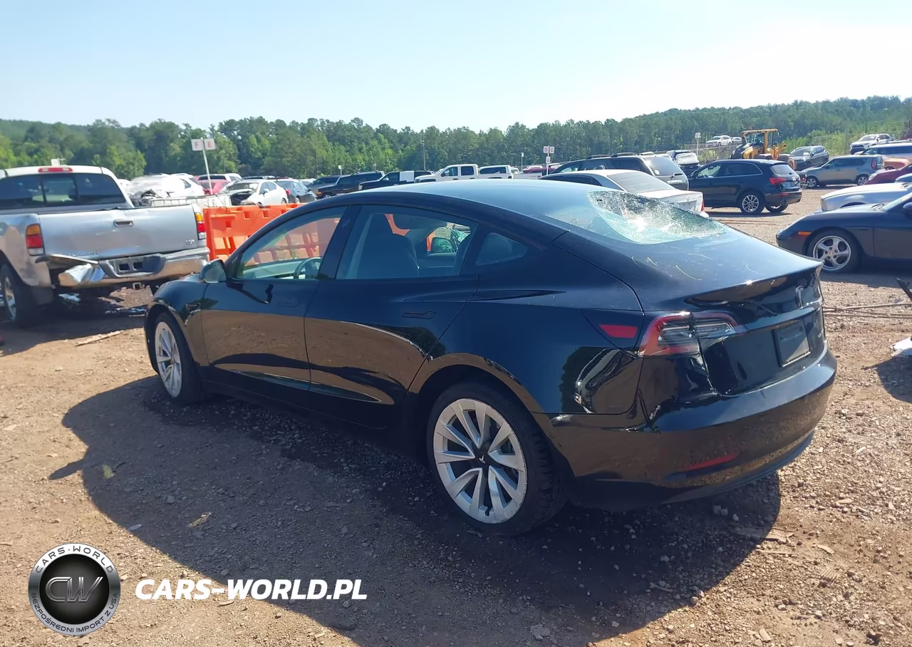 2022 Tesla Model 3 Long Range Dual Motor All-Wheel Drive VIN:5YJ3E1EB8NF189813 - 3