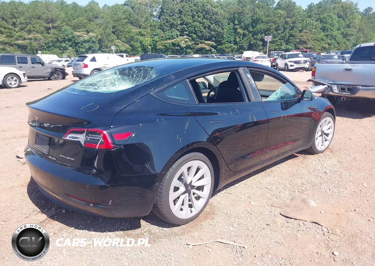 2022 Tesla Model 3 Long Range Dual Motor All-Wheel Drive VIN:5YJ3E1EB8NF189813 - 4