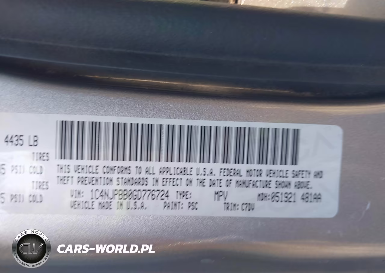 2016 Jeep Patriot Sport VIN:1C4NJPBB0GD776724 - 9