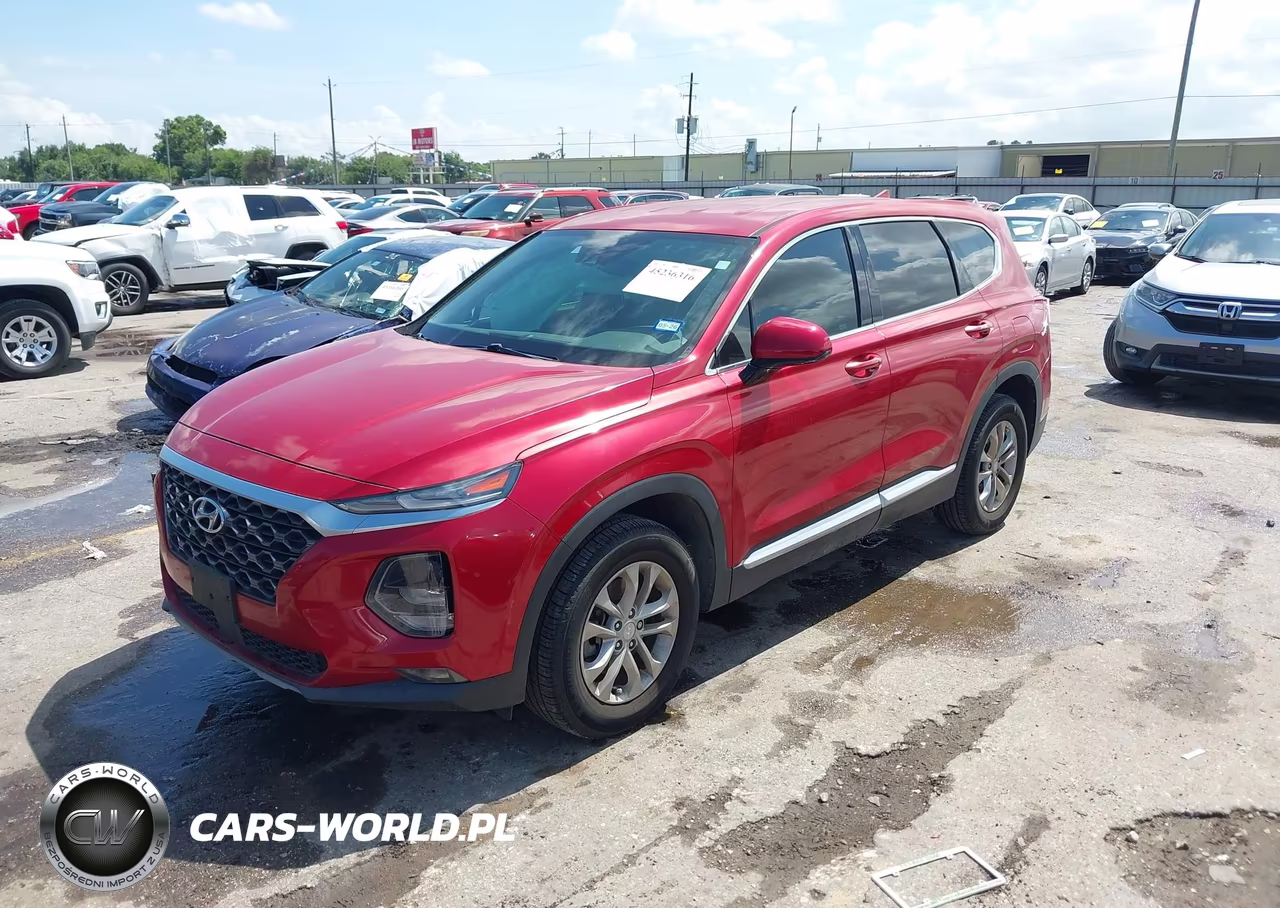 2019 Hyundai Santa Fe Sel VIN:5NMS33AD5KH102982 - 2