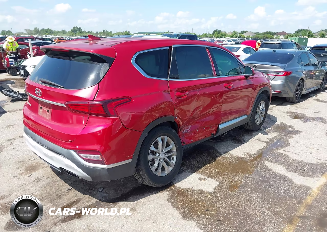 2019 Hyundai Santa Fe Sel VIN:5NMS33AD5KH102982 - 4