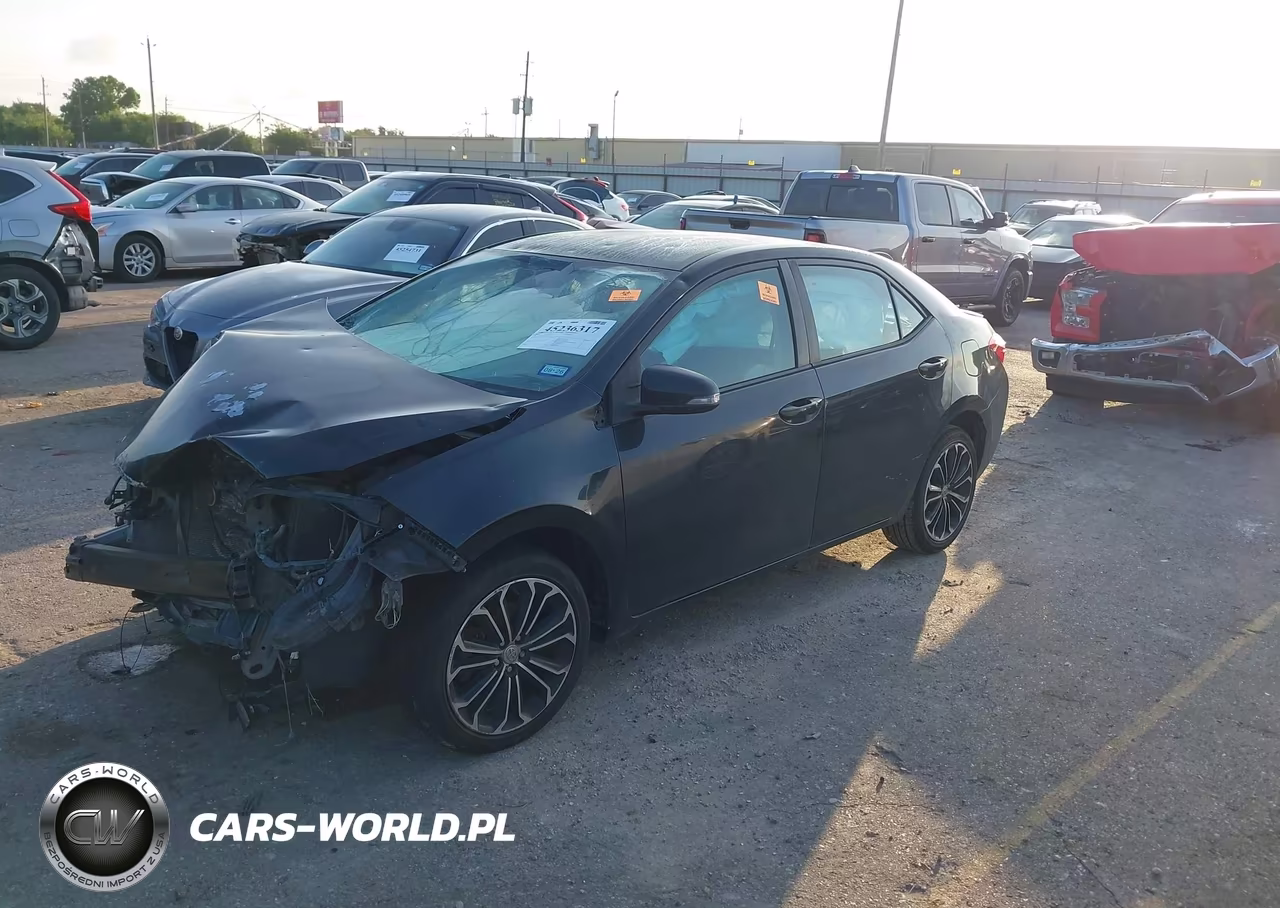 2014 Toyota Corolla S Plus VIN:5YFBURHE7EP177336 - 2