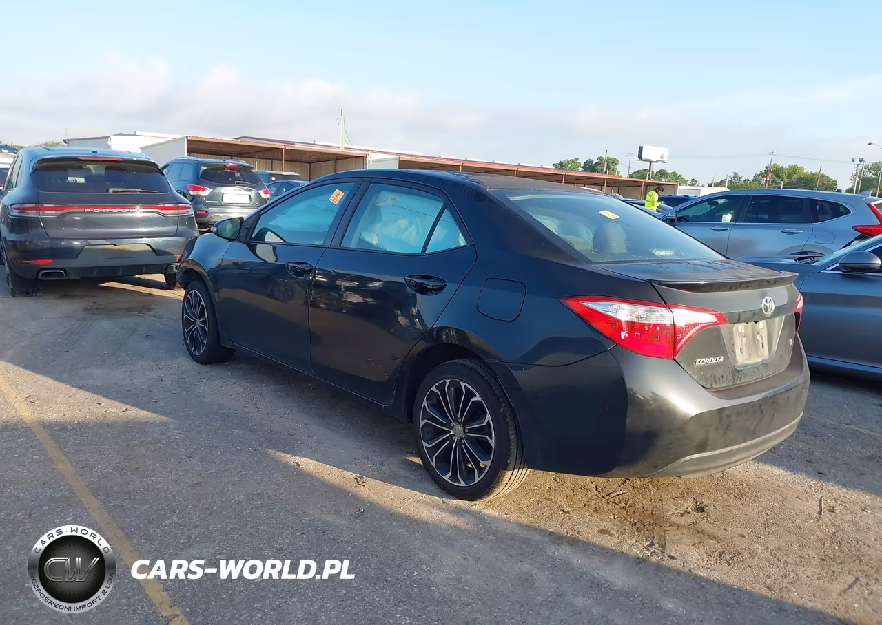 2014 Toyota Corolla S Plus VIN:5YFBURHE7EP177336 - 3