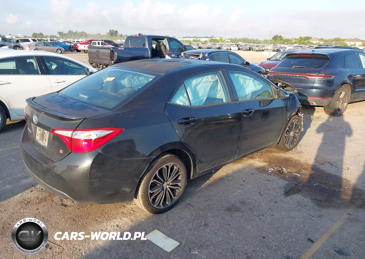 2014 Toyota Corolla S Plus VIN:5YFBURHE7EP177336 - 4