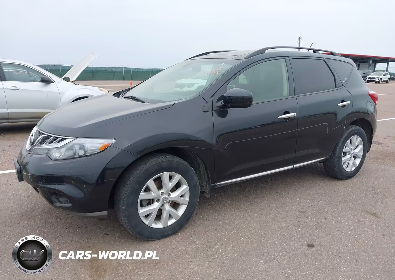 2012 Nissan Murano Sl VIN:JN8AZ1MW1CW228271 - 2