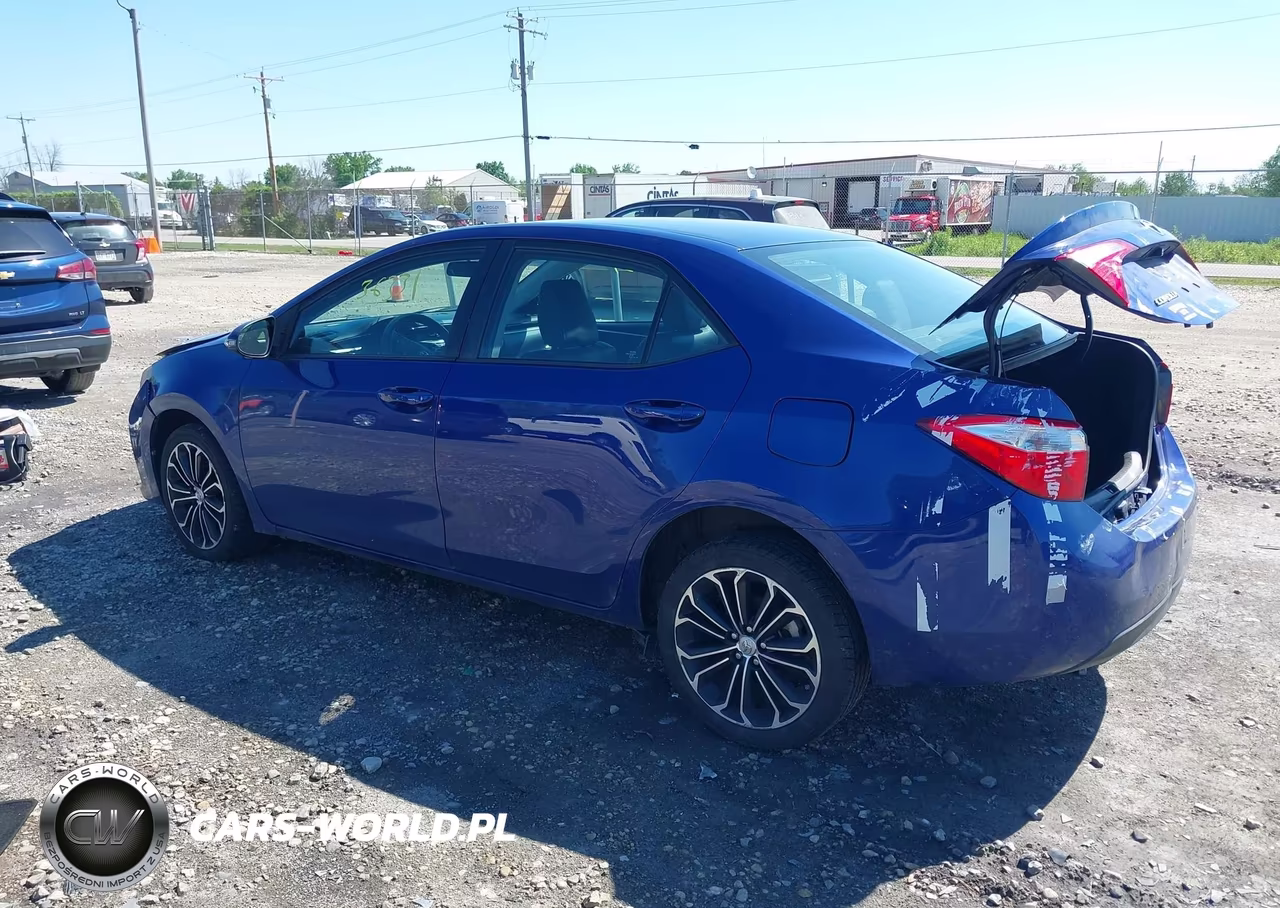 2014 Toyota Corolla S Plus VIN:2T1BURHE4EC140003 - 3