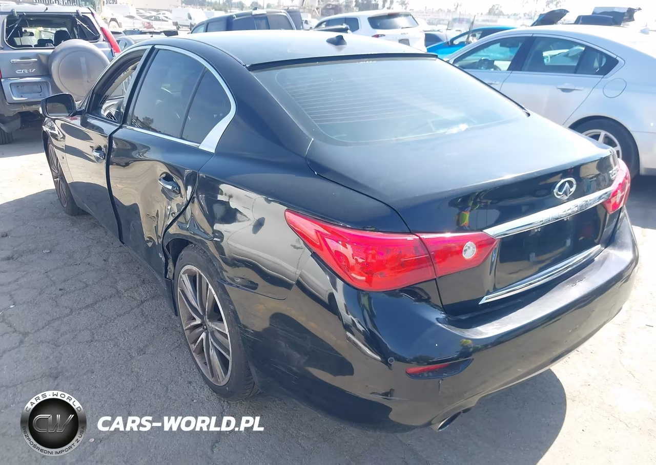 2014 Infiniti Q50 Sport VIN:JN1BV7AP2EM685040 - 3