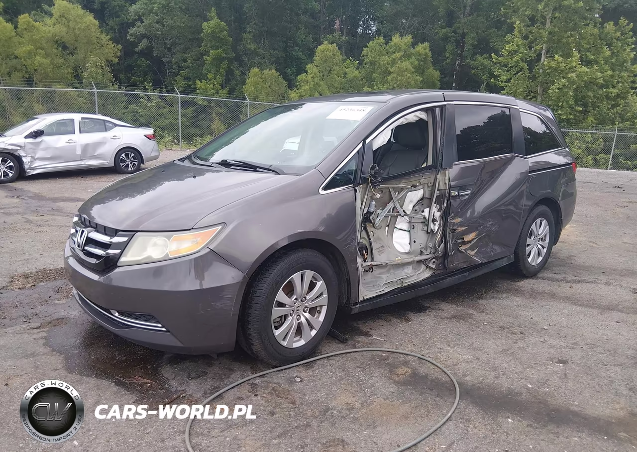 2015 Honda Odyssey Ex-L VIN:5FNRL5H62FB001973 - 2