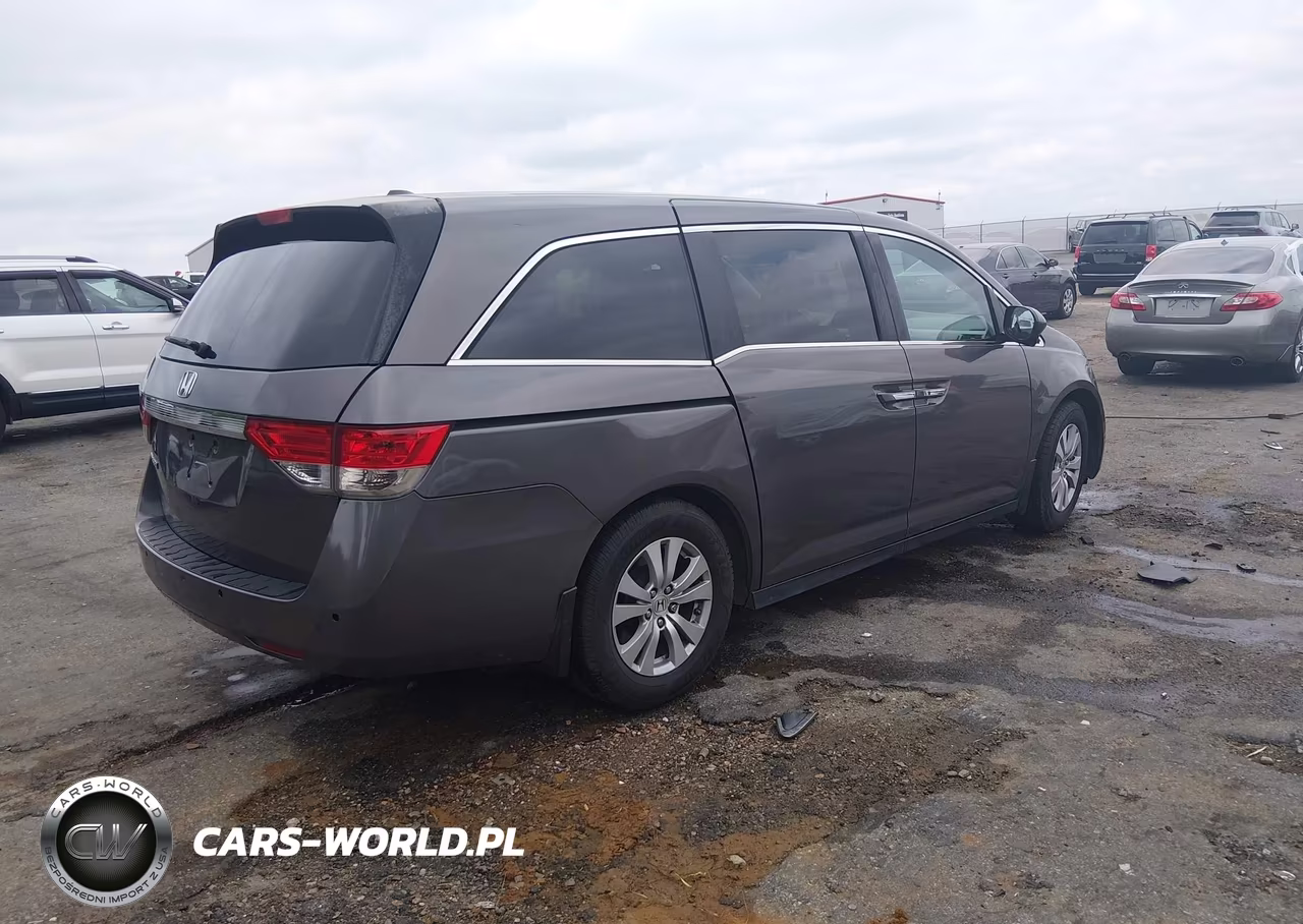 2015 Honda Odyssey Ex-L VIN:5FNRL5H62FB001973 - 4